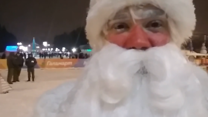 Охрана ЦПКиО выгнала Деда Мороза, который бесплатно фотографировался с детьми в парке