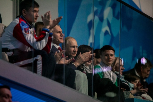 Владимир Путин на открытии Универсиады Владимир Путин на открытии Универсиады 
