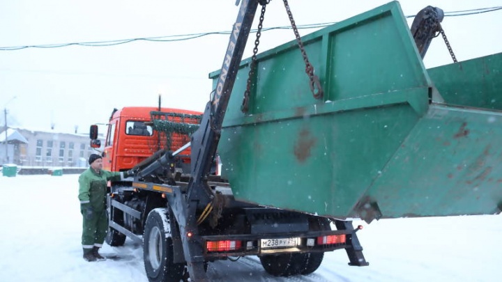В Архангельске появятся бункеры для мусора
