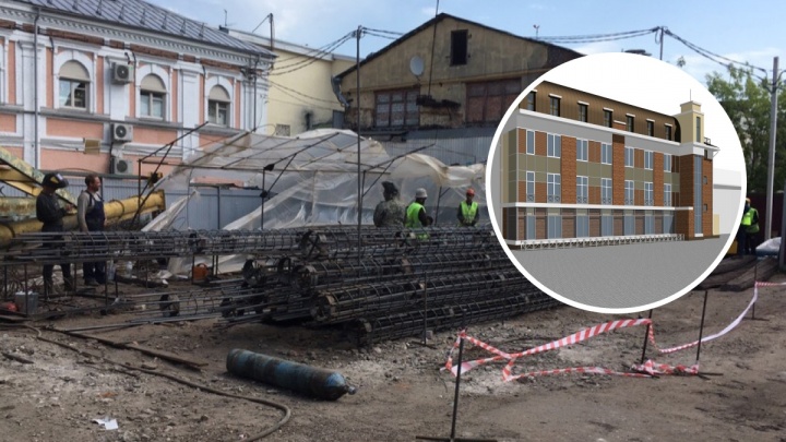 Власти приостановили стройку четырёхэтажного кинотеатра на улице Депутатской