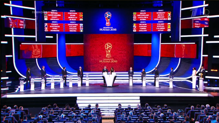 Россия на чемпионате мира по футболу сыграет с Египтом, Саудовской Аравией и Уругваем Россия на чемпионате мира по футболу сыграет с Египтом, Саудовской Аравией и Уругваем