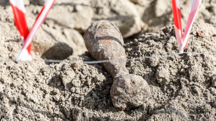 В Волгограде нашли мину и гранату времен войны