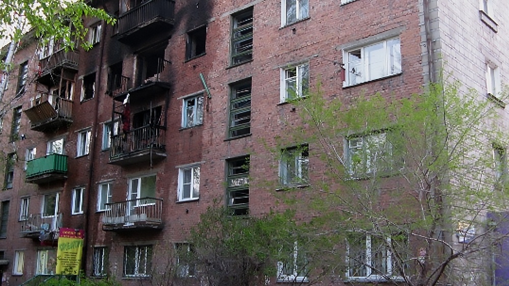 Так выглядел дом после тушения пожара Так выглядел дом после тушения пожара