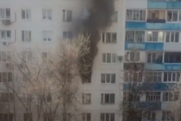 В результате пожара пострадали люди В результате пожара пострадали люди