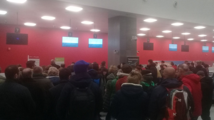В аэропорту Челябинска задержали вылет нескольких рейсов из-за отсутствия интернета