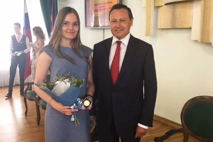 В этом году Анастасия получила Премию главы города молодым
талантам