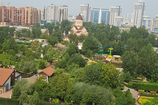 Такой вид открывается с колеса обозрения Такой вид открывается с колеса обозрения