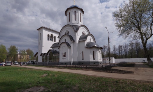 В Нижнем Новгороде освятили новый храм в византийском стиле