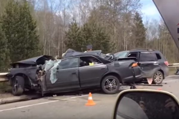 Авария произошла в 56 километрах от города, под Кускуном Авария произошла в 56 километрах от города, под Кускуном