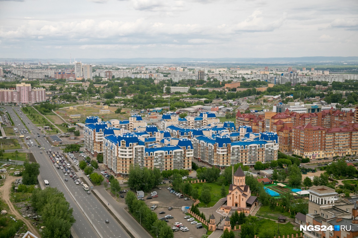 В Красноярск возвращаются жара и кратковременные дожди