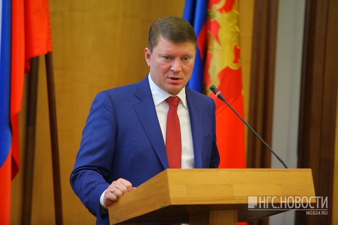 В Красноярске прошла инаугурация нового главы города Сергея Ерёмина