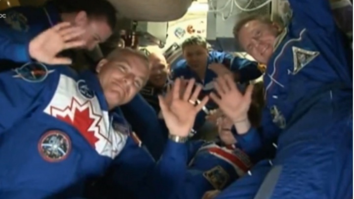 Екатеринбургский космонавт встретил коллег из России, Канады и США, которые заменят его на МКС