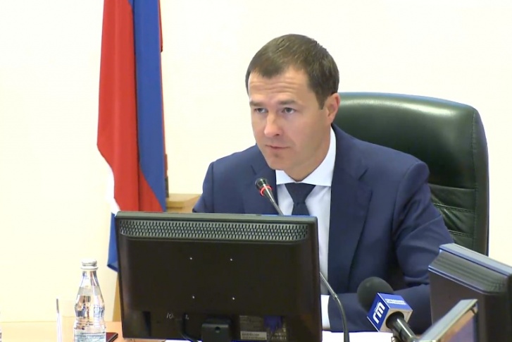 Владимир Волков провел планерку Владимир Волков провел планерку