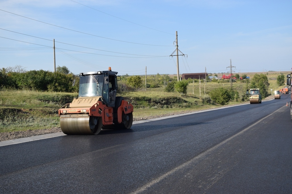 Ремонт трассы м5