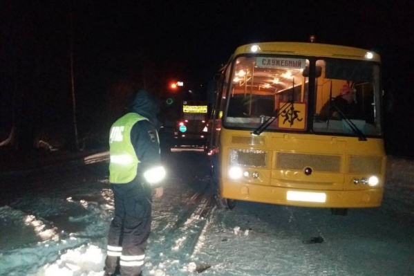 В одном из автобусов, угодивших в аварию, были дети В одном из автобусов, угодивших в аварию, были дети