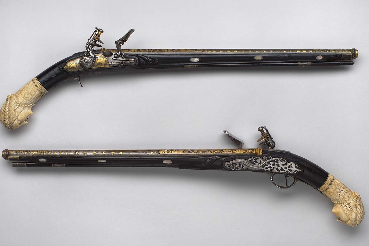 Пистолет седельный. XVII век. Мастерские Московского Кремля