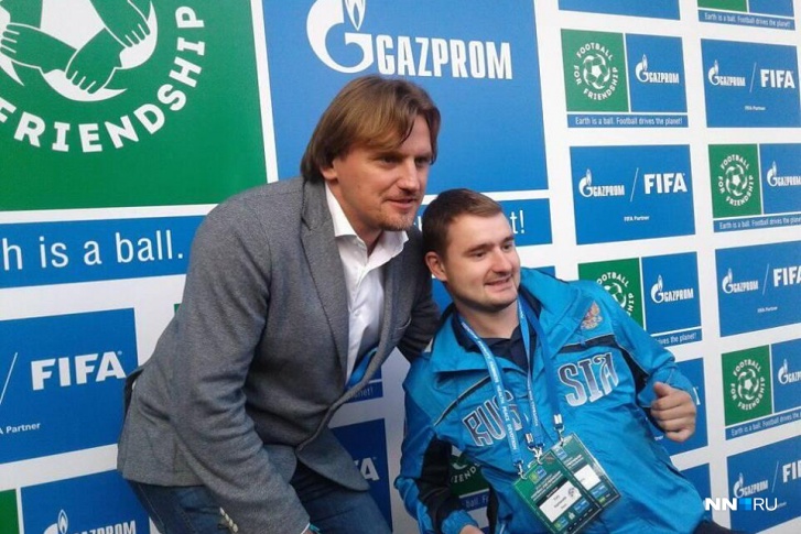 Дмитрий Булыкин стал почетным гостем международного фестиваля «Футбол для дружбы»