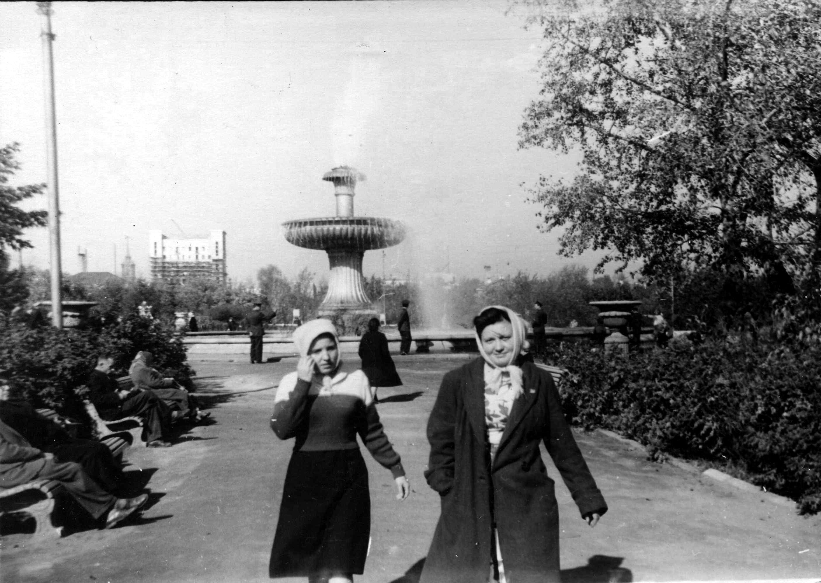 Фотография со стороны Дендропарка. Почти законченный «Рубин» на заднем плане Фотография со стороны Дендропарка. Почти законченный «Рубин» на заднем плане
