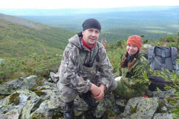 Евгения и Антон в Вишерском заповеднике в 2013 году Евгения и Антон в Вишерском заповеднике в 2013 году 