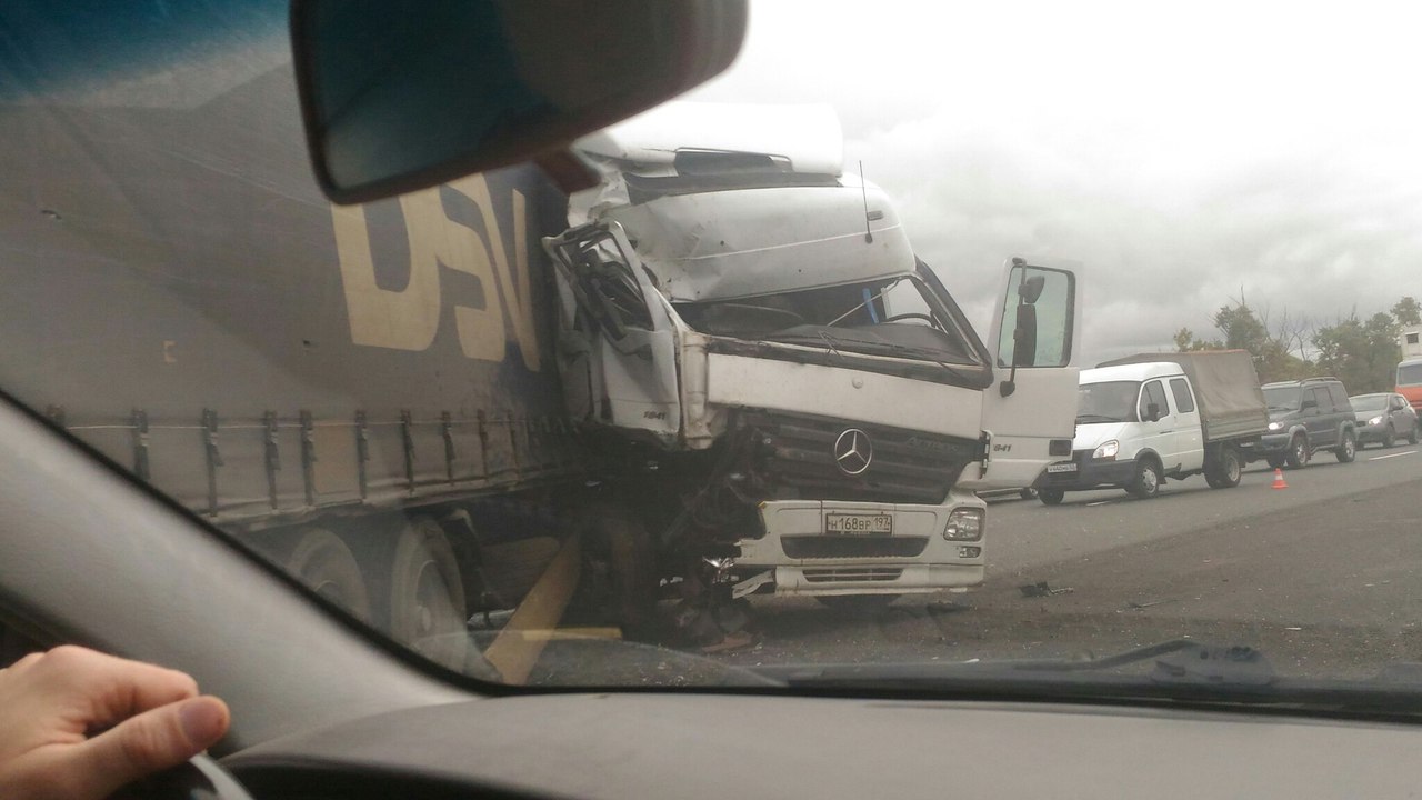 Страшная авария на трассе Москва-Нижний Новгород (фото, видео)