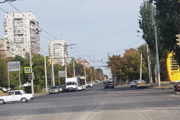 Разметка появилась на пересечении с улицей Малиновского Разметка появилась на пересечении с улицей Малиновского