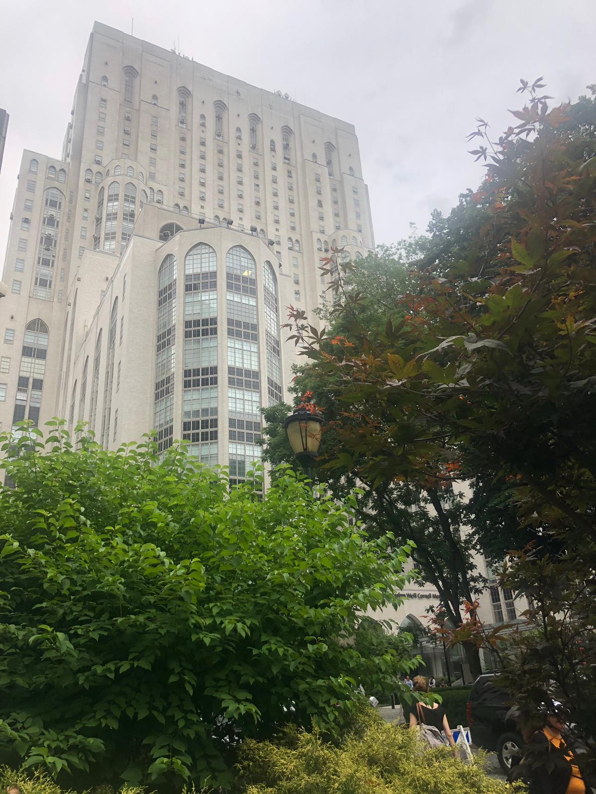 Главный корпус Корнелла и New York Presbyterian Hospital Главный корпус Корнелла и New York Presbyterian Hospital