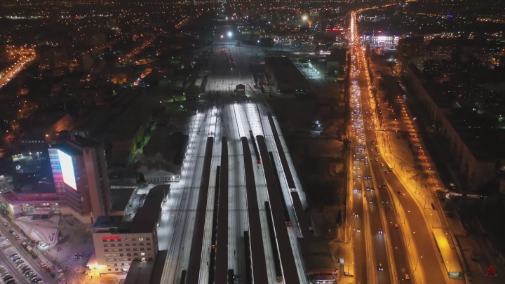 Видео дня. Пролетая над транспортным сердцем Нижнего Новгорода