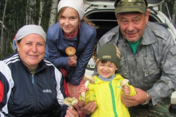 Шиловы с внуками Шиловы с внуками
