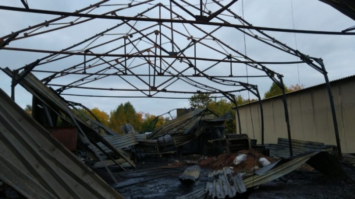 Причины пожара выясняются Причины пожара выясняются