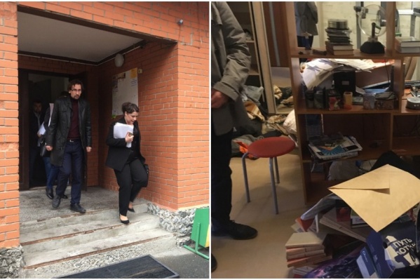 Утром 12 сентября к тюменским навальновцам пожаловали люди в черных масках Утром 12 сентября к тюменским навальновцам пожаловали люди в черных масках