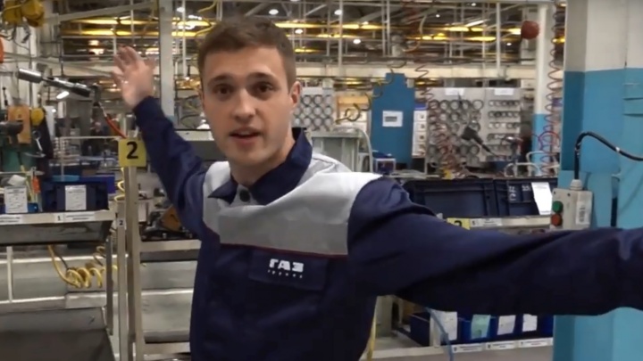 Save GAZ: рабочие Ярославского моторного завода зачитали рэп против американских санкций. Видео