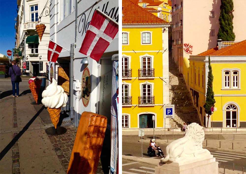 Марине нравится летом жить в Дании, а зимой в Лиссабоне 