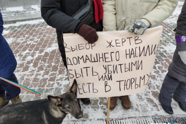 В Красноярске в прошлом году прошло несколько пикетов за закон о домашнем насилии В Красноярске в прошлом году прошло несколько пикетов за закон о домашнем насилии