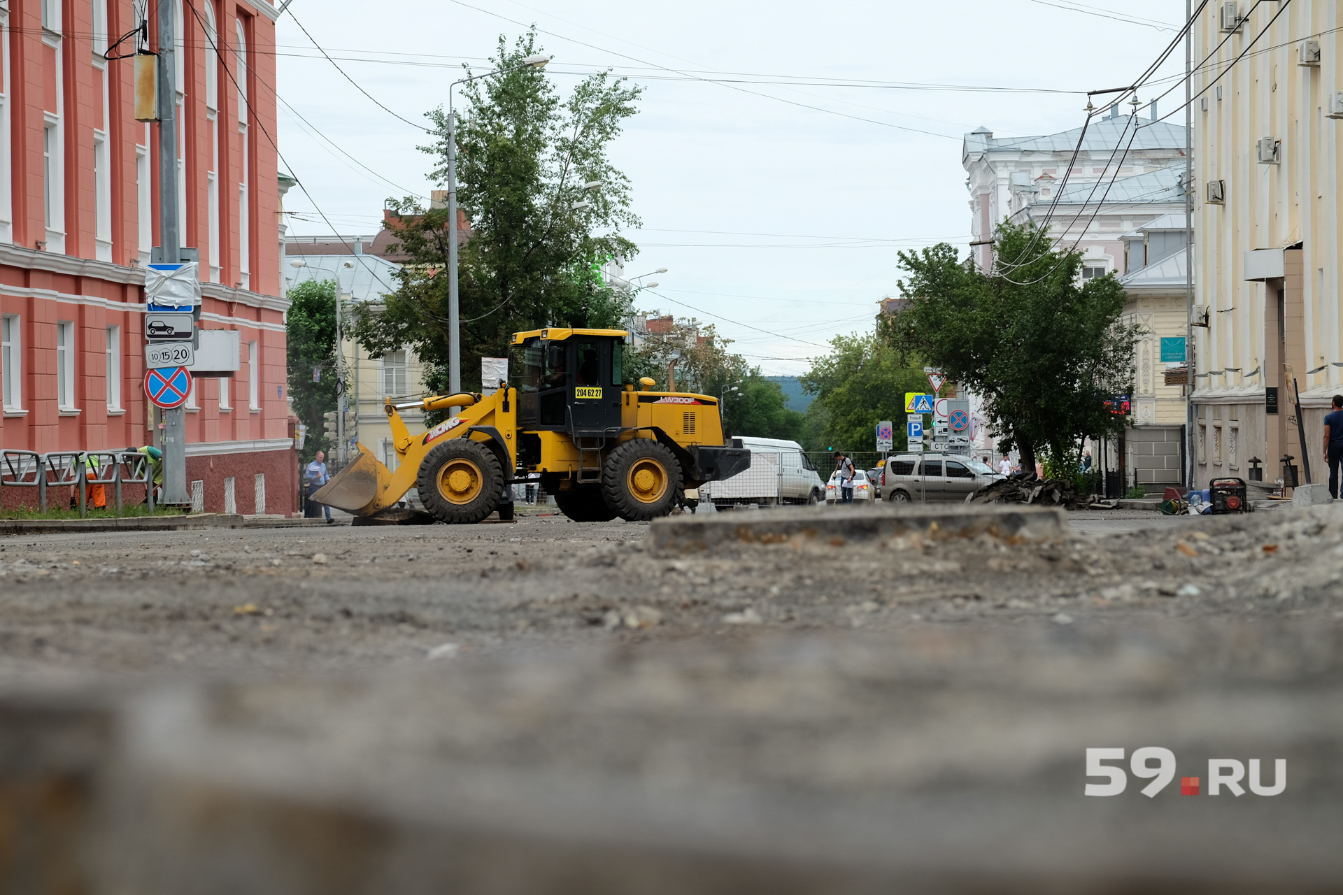 На перекрестке с улицей Газеты Звезда ремонт начался в конце июня На перекрестке с улицей Газеты Звезда ремонт начался в конце июня