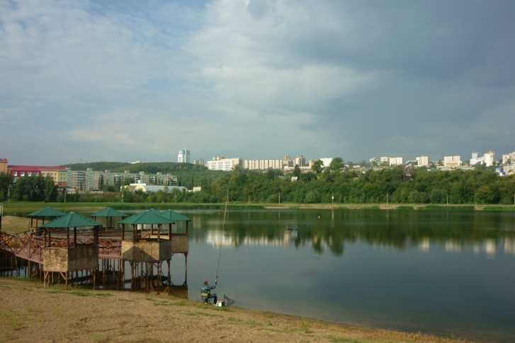 Сейчас основное место притяжения — озеро Сейчас основное место притяжения — озеро
