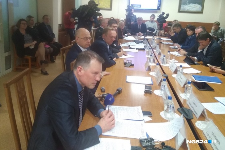 Совещание по экологии в Законодательном собрании Красноярского края Совещание по экологии в Законодательном собрании Красноярского края