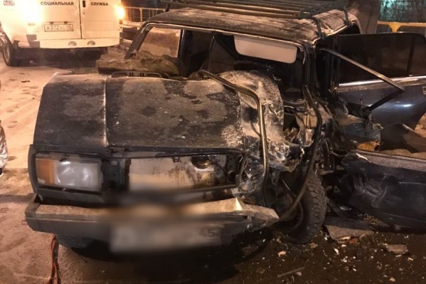 Авария произошла вечером 13 января Авария произошла вечером 13 января