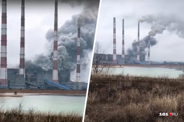 Густой дым местные жители приняли за крупный пожар Густой дым местные жители приняли за крупный пожар