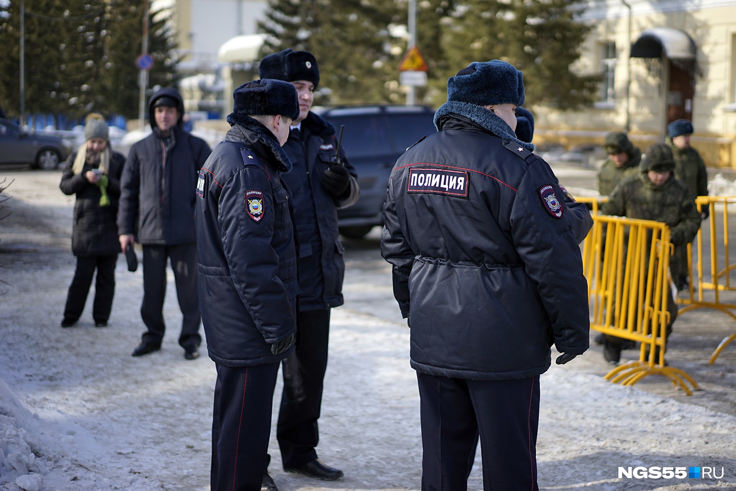 Приезд полиции