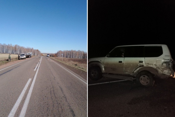 Авария произошла в Абанском районе Авария произошла в Абанском районе
