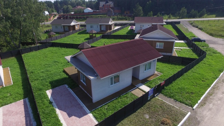 Красноярцам предложили готовые загородные дома по цене квартиры