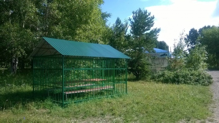 Новые беседки пока закрыты для посетителей Новые беседки пока закрыты для посетителей
