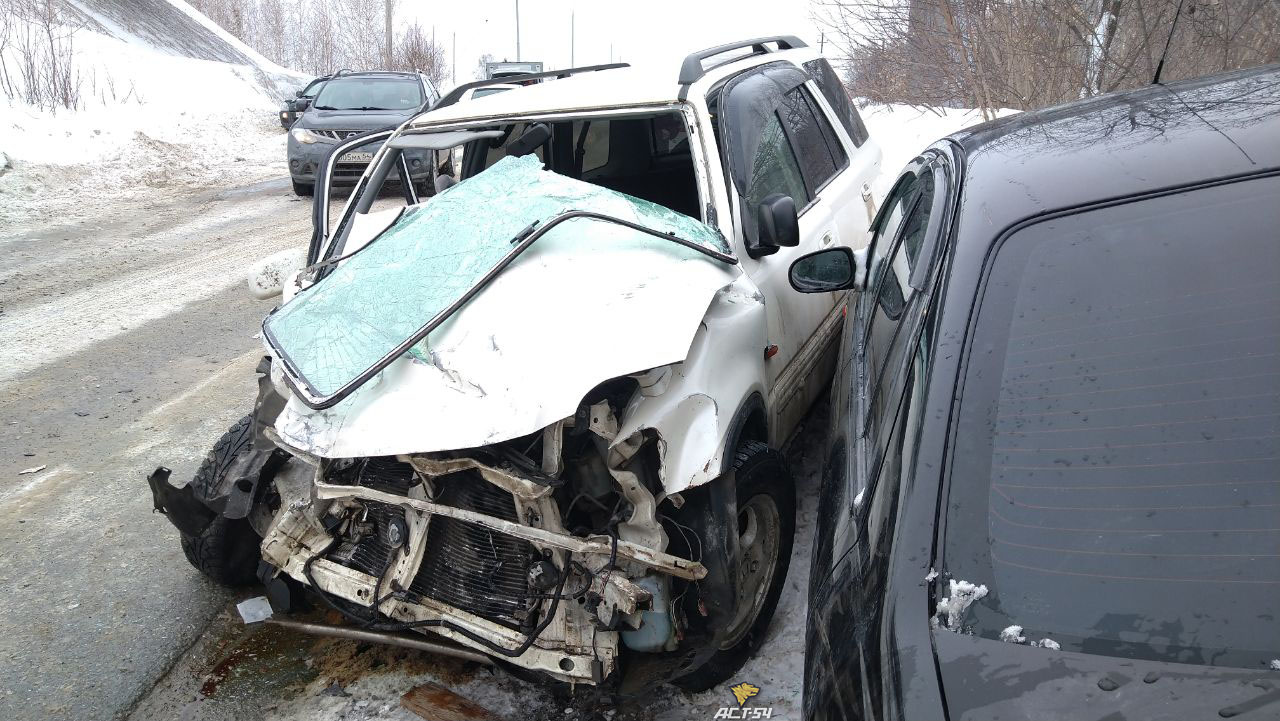 В массовой аварии на Пашинском шоссе погибли двое: водитель «Хонды» скончался в больнице