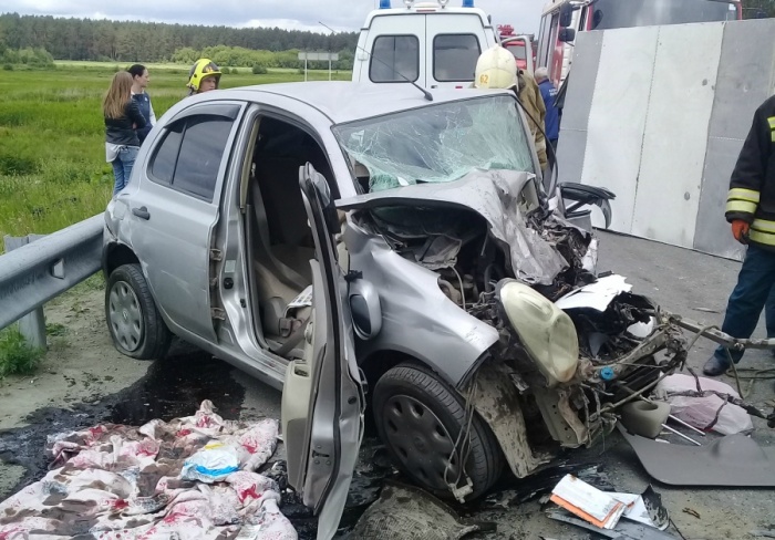 Эта страшная авария на ЕКАД произошла из-за водителя, который уснул Эта страшная авария на ЕКАД произошла из-за водителя, который уснул