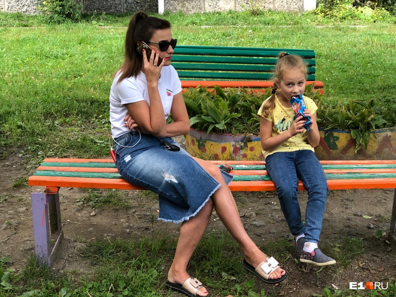 Наталья с дочкой Наталья с дочкой