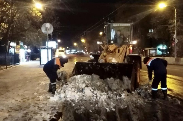 Работы на основных магистралях уже закончили Работы на основных магистралях уже закончили