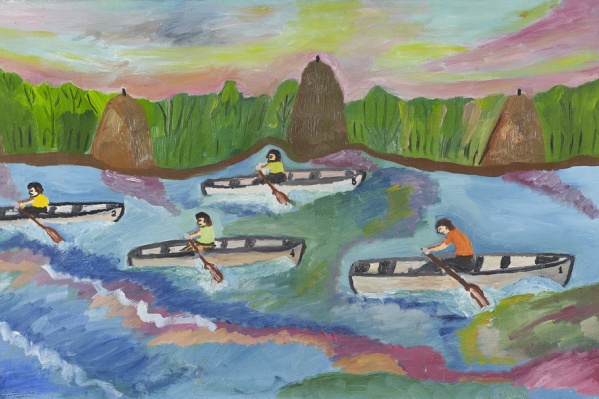 «Соревнования по гребле», 1989 год «Соревнования по гребле», 1989 год 