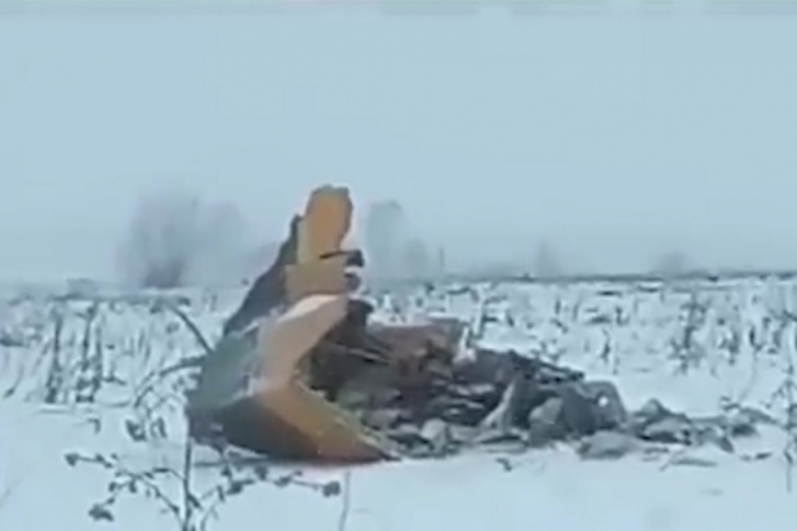 Следователи выяснили, что Ан-148 взорвался и развалился на части уже после столкновения с землёй