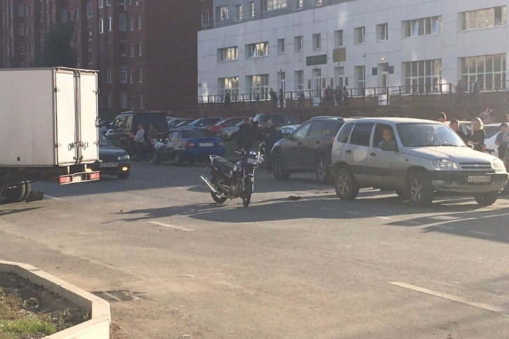 Мотоциклист получил травмы Мотоциклист получил травмы