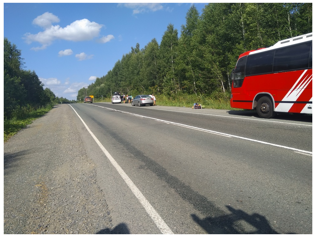 Возвращались из Абхазии: на трассе в Башкирии вспыхнул автобус с челябинскими туристами